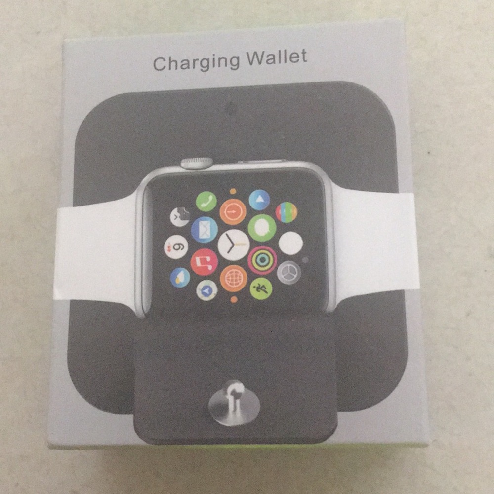 iwatch charging wallet, brand new in box.